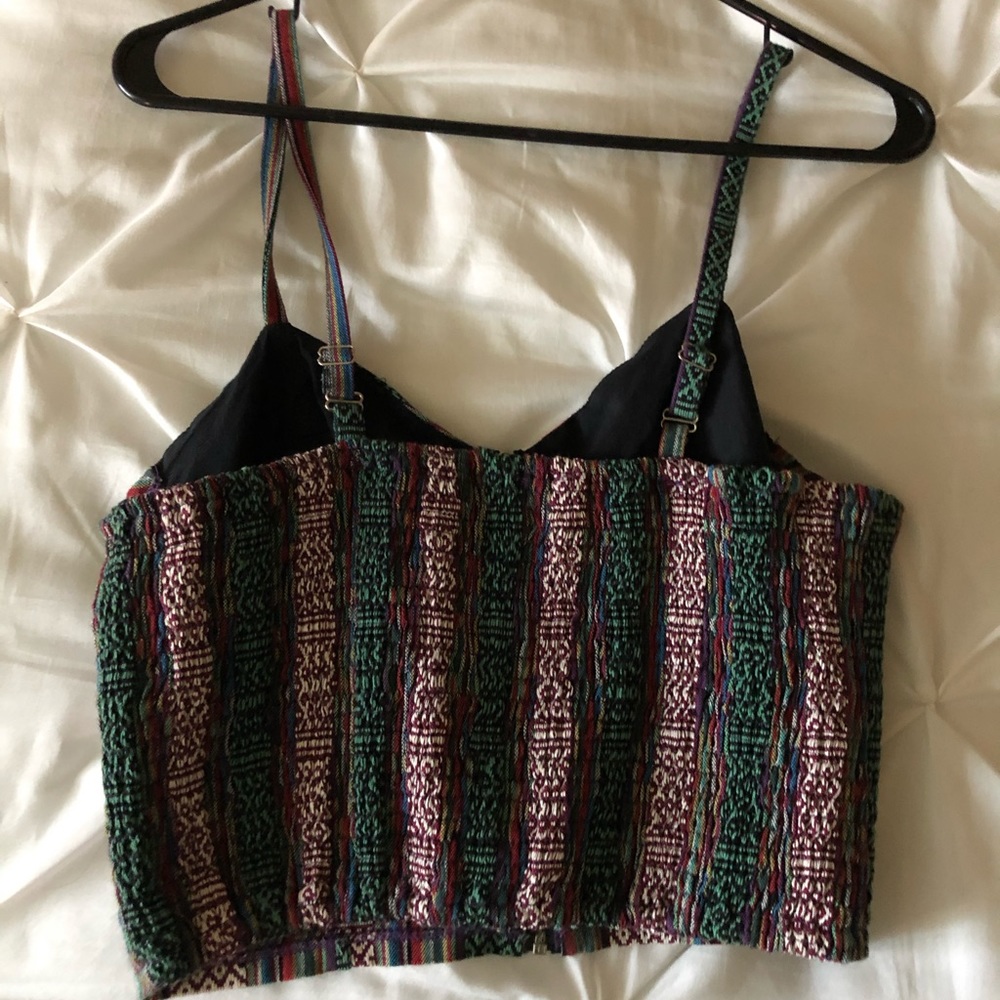 Geometric Pattern Bralette - Picture 2 of 2